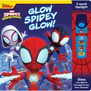 Disney Junior Marvel Spidey and his Amazing Friends Glow Spidey Glow! Flashlight Adventure Book