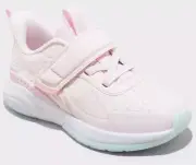 Toddler Girls' Toni Performance Pink Sneakers Hook & Loop Strap All In Motion