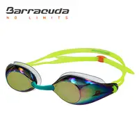 在飛比找PChome24h購物優惠-美國巴洛酷達Barracuda成人競技電鍍防霧泳鏡-LIQU