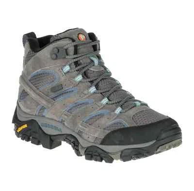 Merrell Moab 2 Mid Waterproof (Size 7) J06054 'Granite' Women's Hiking Boot