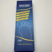 Walk-Hero Medical Orthotic Insoles Men 6 - 6.5 Women 8 - 8.5 Plantar Fasciitis