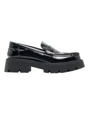 [Oxford] Martina Platform Loafer in Black