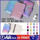 Glitter Laser A5 A6 DIY Binder Notebook Cover No Inner Core Diary Agenda Planner