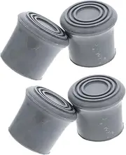 4pcs Shower Chair Replacement Rubber Feet Caps Durable Nonslip Protective Pads for Bath Stool Toilet Chair Walking Cane Easy Installation Portable Design