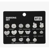 在飛比找蝦皮購物優惠-BT21耳環組earring set