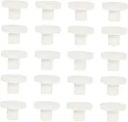 GANAZONO 20Pcs Ceramic Coral Rack Base for Aquarium Durable Stand for Fish Tank Supplies Easy to Clean Solid Construction for Coral Cultivation