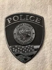 SWAT SRT Subdued black gray Clark County School Dist Police State Nevada NV