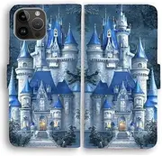 Flip Wallet Phone Case for Apple iPhone Series - Fairy Tale Castle Theme Print (Apple iPhone SE 3rd Generation)