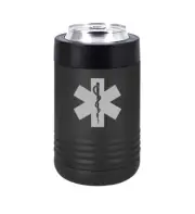 Can Bottle Cooler Insulated Drink Holder Star of Life EMT Paramedic