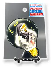 Angel Sticker Nun Lightbulb Quirky Fun Japan B-Side Label