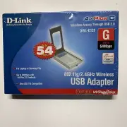 D-link AirPlus G DWL-G120 Wireless USB Adapter - NEW - SEALED - FREE SHIP!