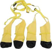 Dog Suspender Booties, Abrasion Proof Dog Paws Boot Leggings Anti Slip Snow Water Proof, Adjustable Suspender Boots for Dogs Winter Snow Rain Hiking Paws Protector (XL)