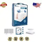 Deep Pocket Cooling Mattress Protector for Split Cal King - Machine Washable