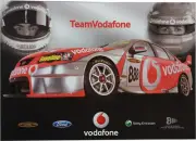 Craig Lowndes & Jamie Whincup TeamVodafone Poster #888 Ford Falcon BF