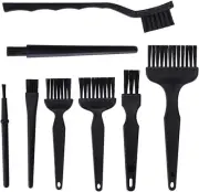 Multi-Purpose Brushes (Black),Anti Static Brushes, Computer Cleaning Kit, 8 in 1