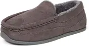 [DEER STAGS] Slipperooz Kids Lil Spun Indoor Outdoor S.U.P.R.O. Sock Cozy Moccasin Slipper,7 Big Kid