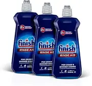 Finish Dishwashing Rinse Aid Triple Pack, Regular Liquid, 500mL (Pack of 3)