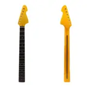 Yellow Glossy Electric Guitar Neck 22Fret 25.5inch Maple Rosewood Fretboard