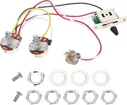 JOINPAYA 1 Set Guitar Potentiometer Durable Utility Tool for Guitarists Easy Installation Convenient for Travel and Playing