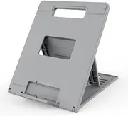 Kensington Easy Riser Go Height Adjustable Notebook Stand - Up to 35.6 cm (14") Screen Support - Desktop - Grey