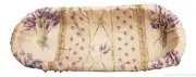LE CLUNY LAVENDER CREAM FRENCH PROVENCE BREAD / ROLL BASKET w/ LINER, 16", NEW