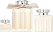 Chloe by Chloe for Women - 3 Pc Gift Set 3.3oz EDP Spray, 0.16oz EDP Splash (Mini), 3.4oz Body Lotion