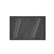 SP Tools 25Pcs EVA Foam Tool Storage Only - Metric/SAE Spanners Offer Protection