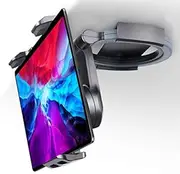 Tablet Stand Adjustable - Cenawin Foldable Tablet Holder, Kitchen Tablet Wall Mount Universal Desktop Stand with Aluminum Arm for 4.7-12" Tablet, Compatible with iPad Pro/Air/Mini, Phone, Switch
