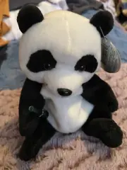 NWT Coke Little Stuffed Panda 6 In.