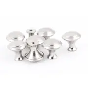 23mm Diameter Drawer Cupboard Cabinet Round Pull Knobs Handle 8 Pcs