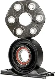 Universal Joints Drive Shaft Flex Disc Drive-Shaft Center Support with Bearing Compatible for BMW E30 E32 E34 26111227410 26121226723
