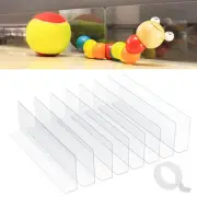 8Pcs Under Couch Blocker Waterproof PVC Under Bed Blocker Translucent Toy BrolQ