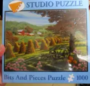 NEW Bits & Pieces 1,000 Piece Jigsaw Puzzle "Month of Gold" by John Sloane