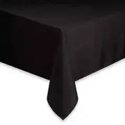 Basics Tablecloth 70" x 70" Square - Black - New - Free Shipping