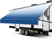 [Bsteciar] Upgraded RV Awning Fabric Replacement,Heavy Duty 18.5oz Vinyl Camper Awning Replacement-Universal Outdoor Canopy for Camper, Trailer and Motorhome