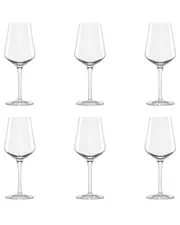 10 Strawberry Street Set of 6 Breckenridge Glassware: Red Wine Glass