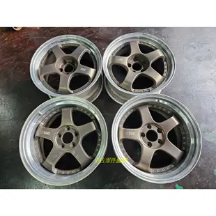 (中古零件協尋) SSR SP1 18吋 5X114.3 三片式鍛造鋁圈 前後配 前8J後9J