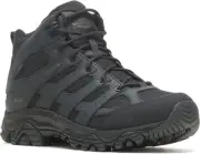 Merrell Men's Moab 3 Mid Response Tactical Waterproof Boots, 7.5, Black
