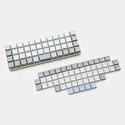 YMDK XDA DSA Blank PBT Keycaps Suitable for Ortholinear Layout MX Keyboard XD75 ID75 Split36 Split46 Planck Preonic Niu40 (Only Keycap)
