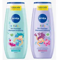 在飛比找蝦皮購物優惠-德國 NIVEA 妮維雅 兒童3合1溫和沐浴露 250ml