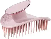 Scalp Scrubber | Scalp Scrubber Hair Shampoo Brush - Smooth Cleaning Tool with Comfortable Grip Leaf-Shape Design for Women Men Washing Shower Home