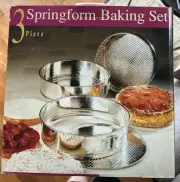3 piece Springform Baking Set