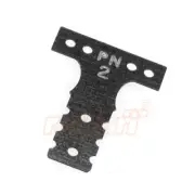 PN Racing MM G10 Fiber Glass T-Plate 2 Soft For RC Kyosho Mini-Z MR03 #MR3042K