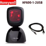 Honeywell YOUJIE HF600-1-2USB 2D Desktop Handsfree QR Code Barcode Scanner