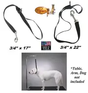 RESCO PRO Flat Nylon Web ADJUSTABLE NOOSE Loop for Pet Grooming Table Arm Bath
