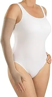 Medi Harmony Lymphedema Armsleeve w/Gauntlet 20 30mmHg Sand I Reg Reg 2Y11801