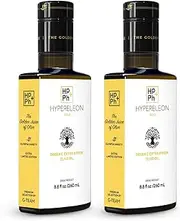 HYPERELEON GOLD Polyphenol Rich Olive Oil | Organic, Extremely High Phenolic, Greek Extra Virgin 100% Pure & Natural | Bio & Unfiltered | 65 Top INTERNATIONAL HEALTH Awards | 260ml (Pack of 2)