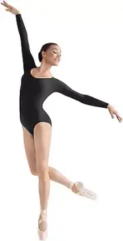 BLOCH Dance Women'S Lepsi Microlux Long Sleeve Leotard
