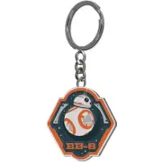 122844 STAR WARS BB8 FORCE AWAKENS DESIGN METAL KEYRING KEY RING