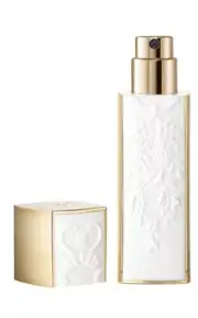 NEW LED Kilian Paris travel atomizer for 0.25oz/7.5ml, WHITE, perfume NOT includ